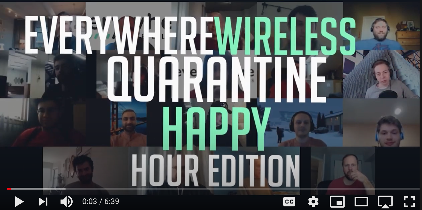 Click and check out Chris Turner, a British Comedian and Rapper, entertain during a Virtual Happy Hour…
